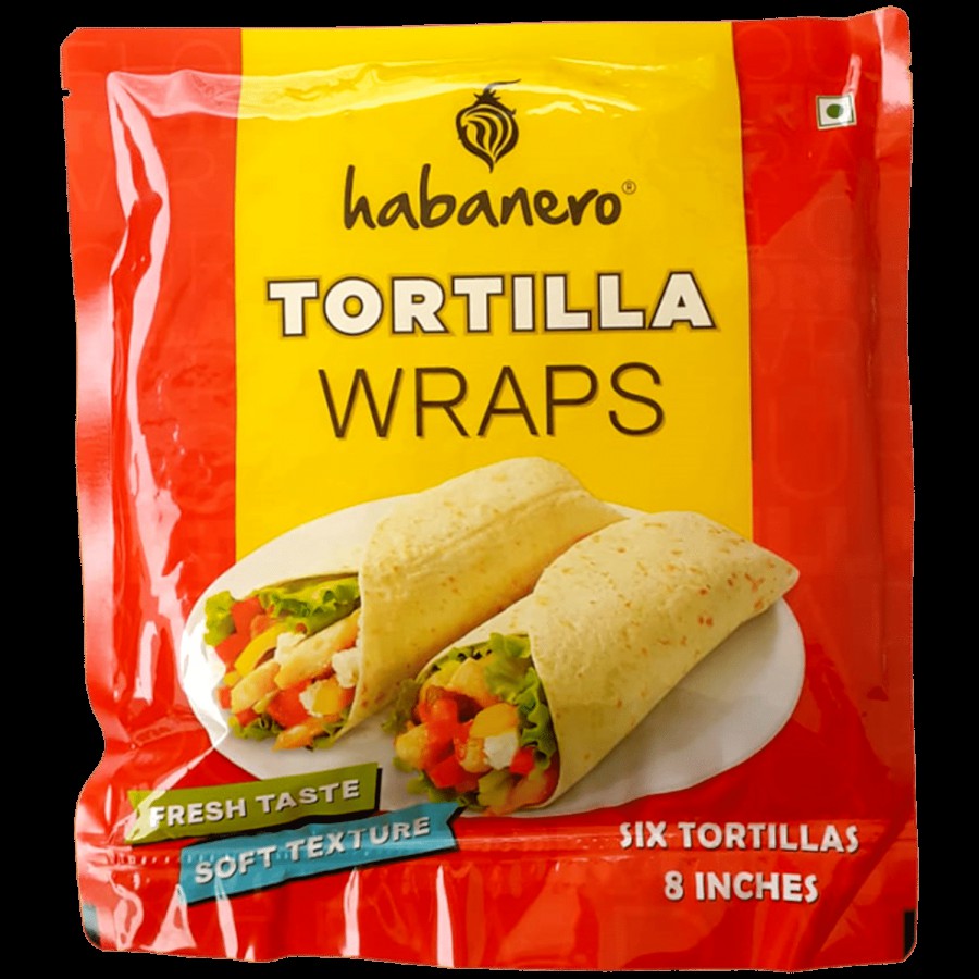 Habanero Tortilla Wrap - For Rolls