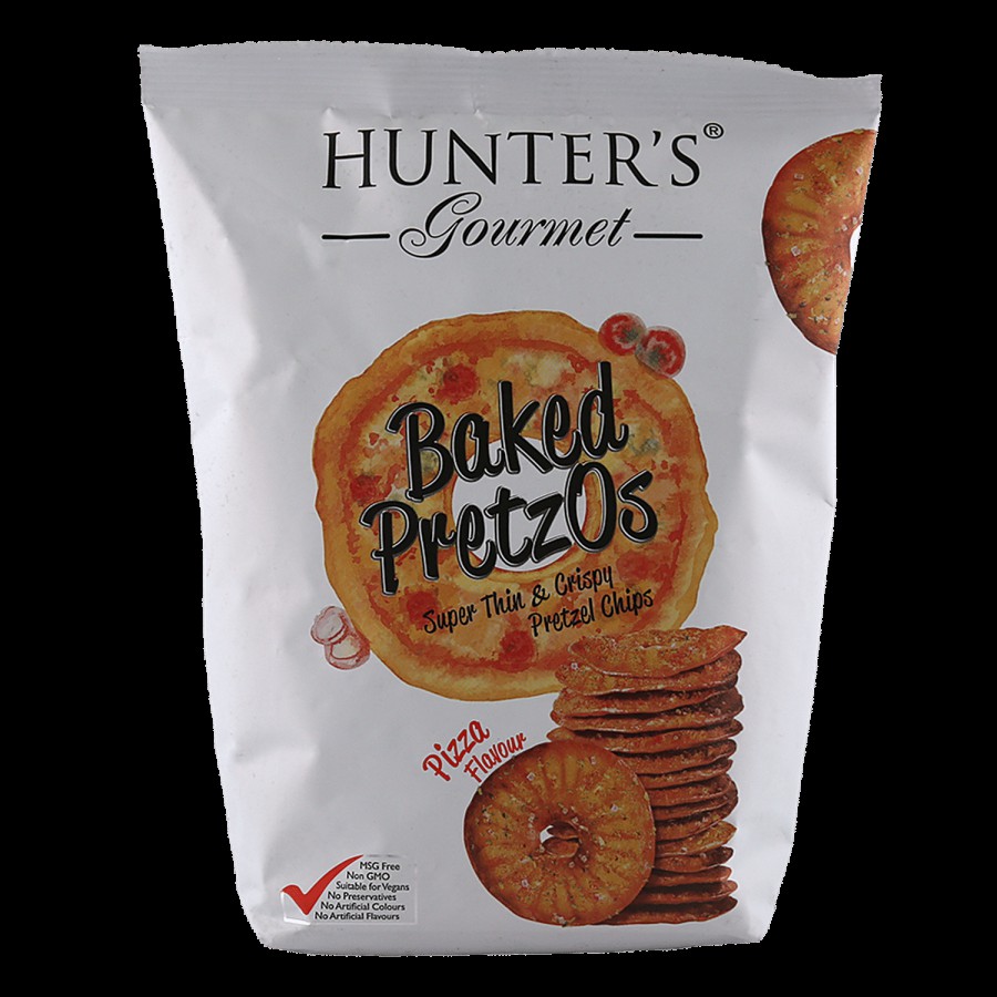 Hunter's Gourmet Baked Pretzos - Pizza