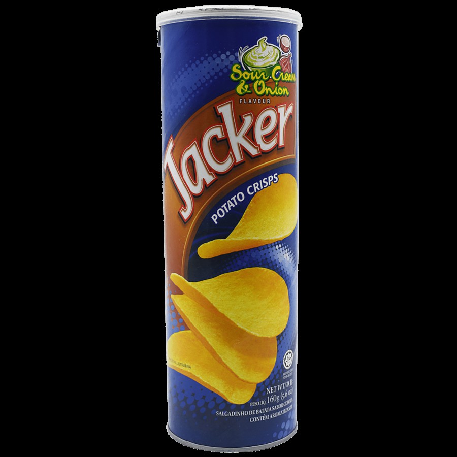 Jacker  Potato Crisps - Sour Cream & Onion Flavour