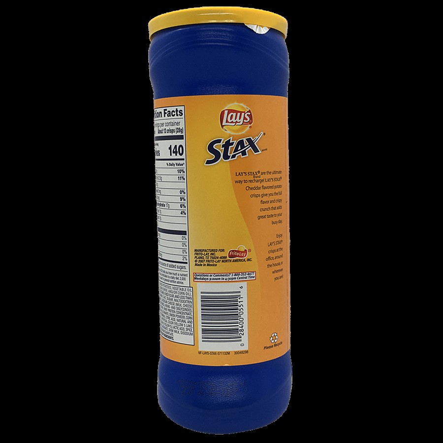 Lay's Stax Cheddar Flavoured