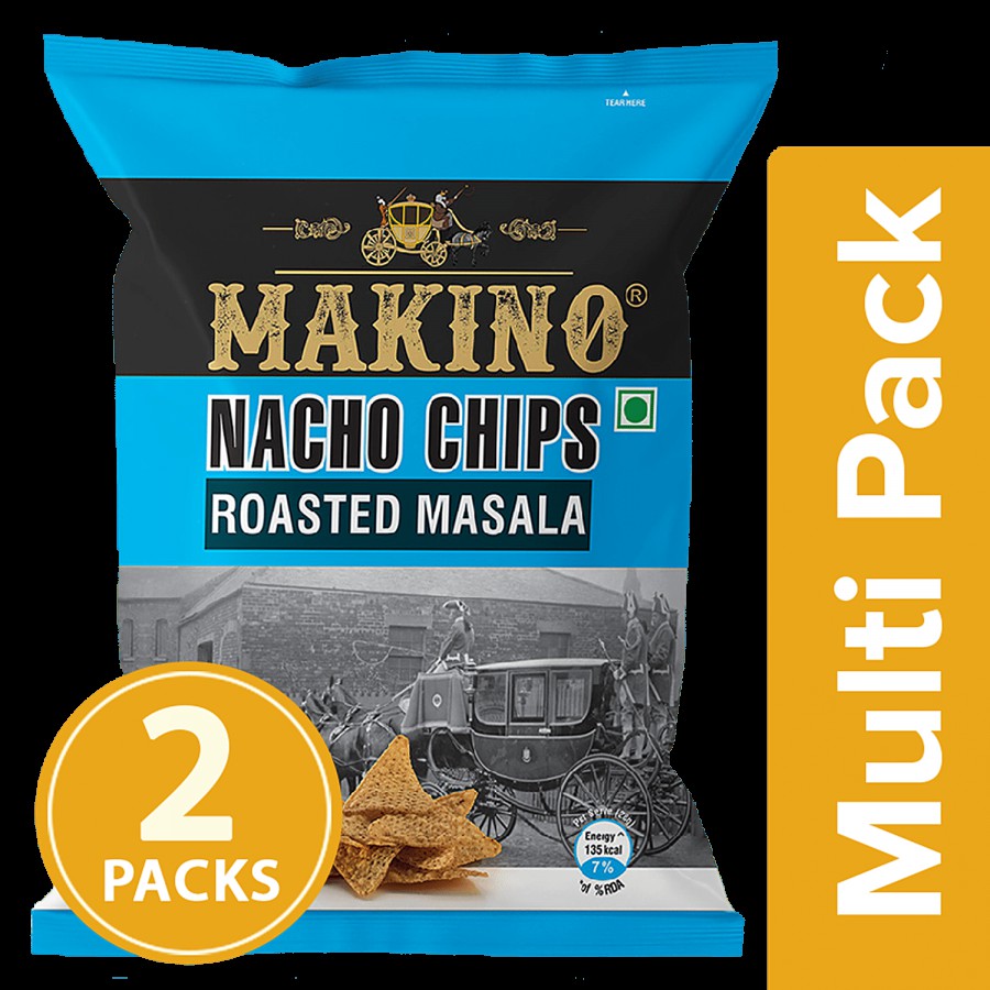 Makino Nacho Chips - Roasted Masala