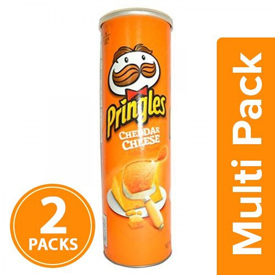 Pringles Potato Chips - Cheddar Cheese