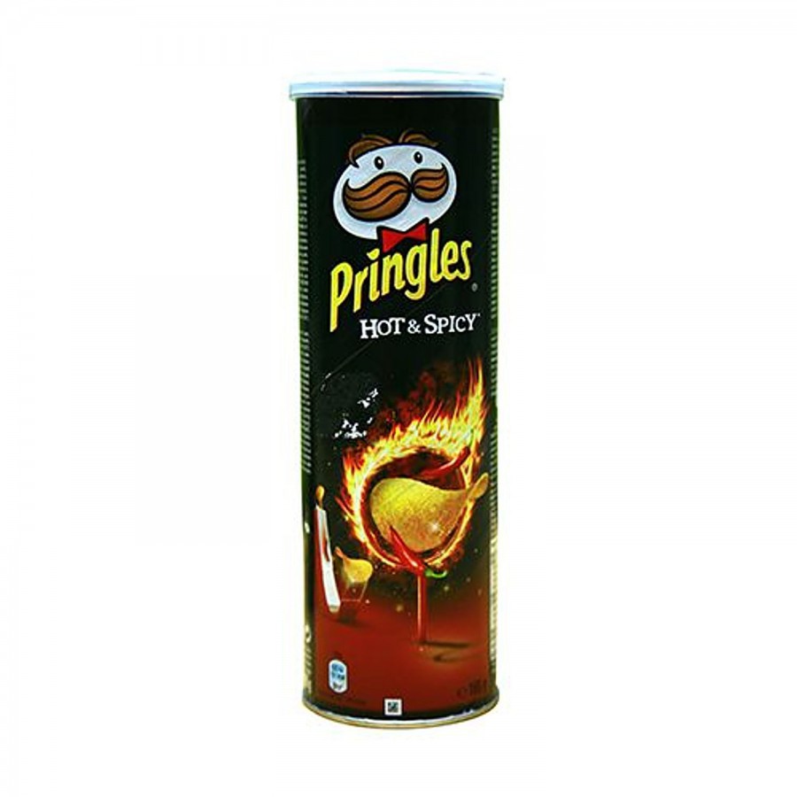 Pringles Potato Chips - Hot & Spicy