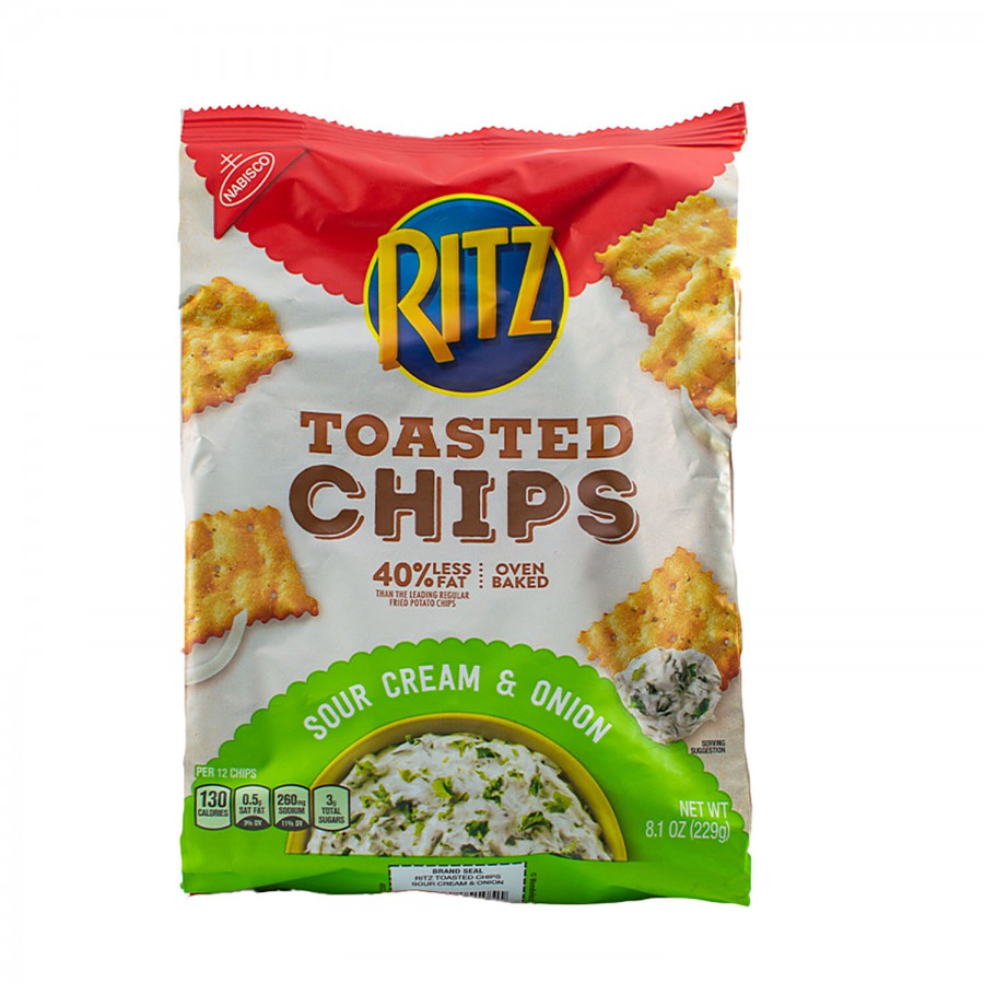 Ritz Toasted Chips - 40% Less Fat