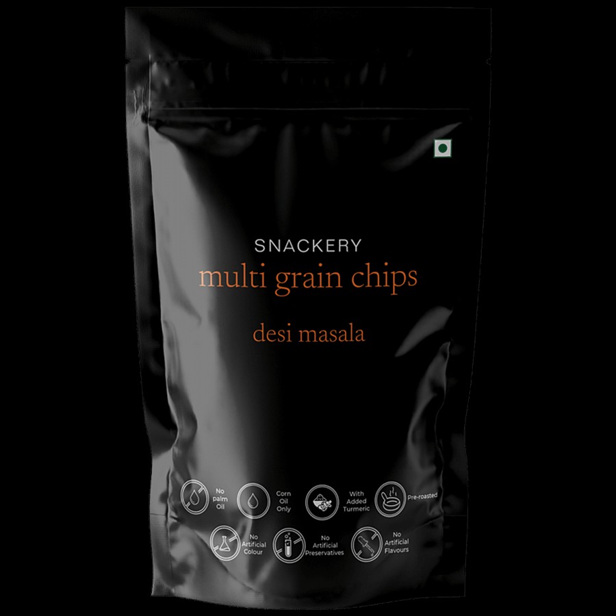 Snackery Multi Grain Chips - Desi Masala