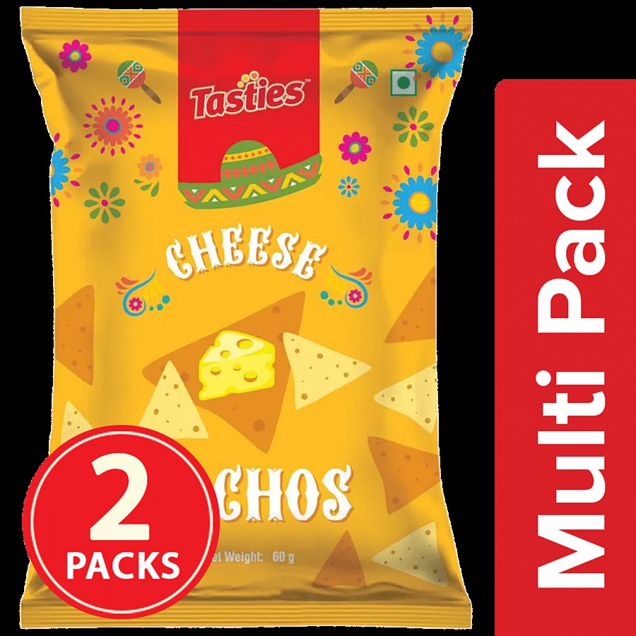 Tasties Tasties Nacho Chips - Cheese 60 g