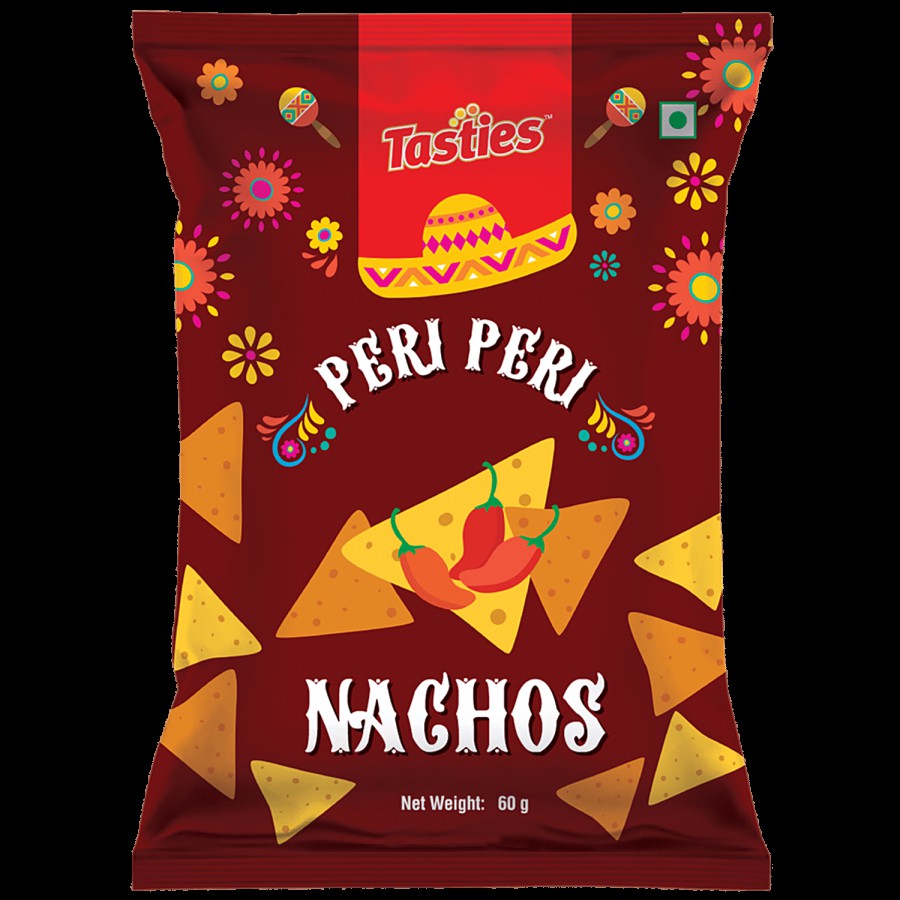 Tasties Tasties Nacho Chips - Peri-Peri 60 g