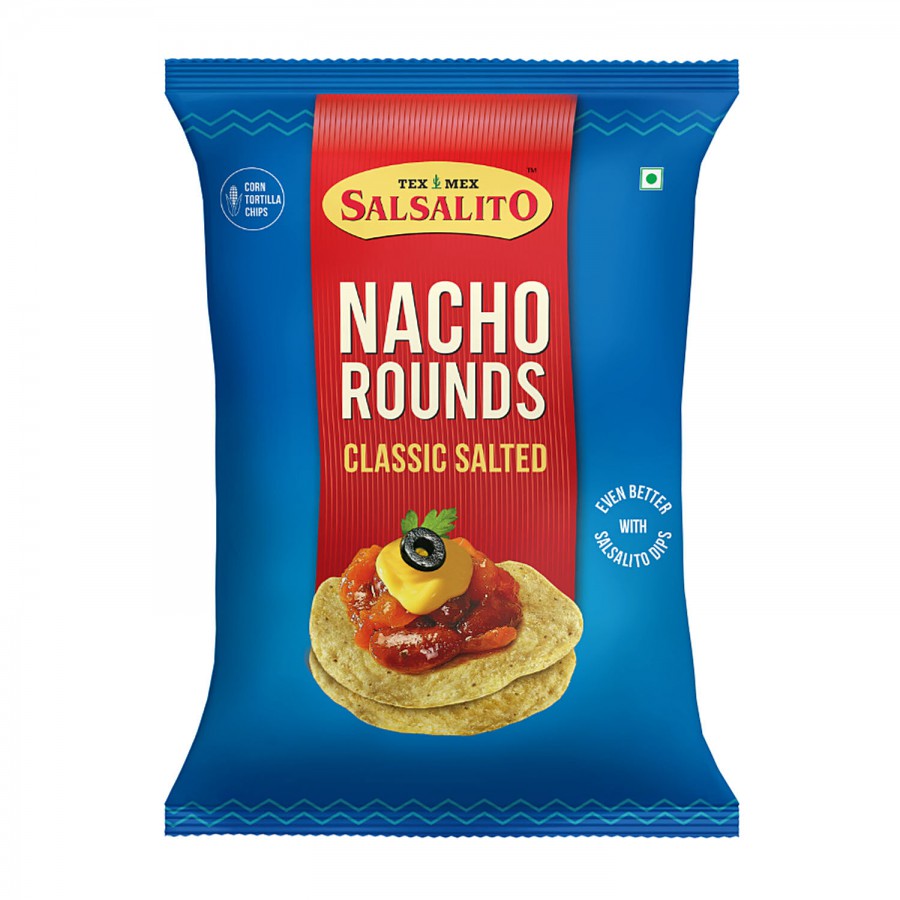 Tex Mex Salsalito Nacho Chips - Classic Salted