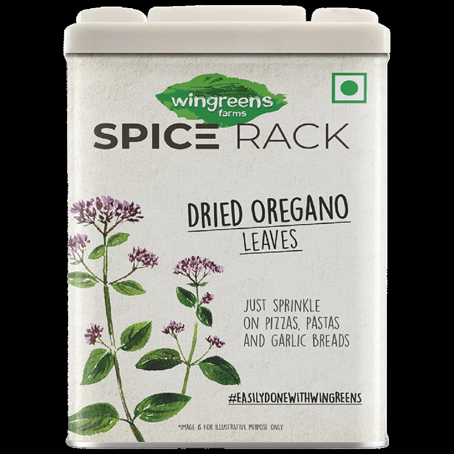 Wingreens Farms Spice Rack Dried Oregano Leaves