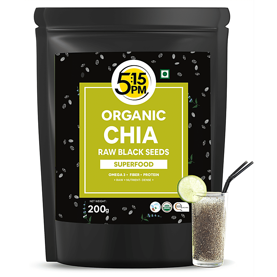 5:15PM Organic Chia Seeds - Raw