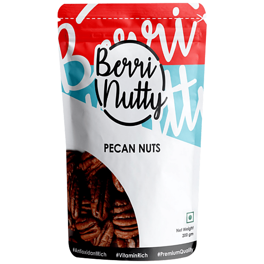 Berrinutty Premium Pecan Nuts - Rich In Antioxidant & Vitamin