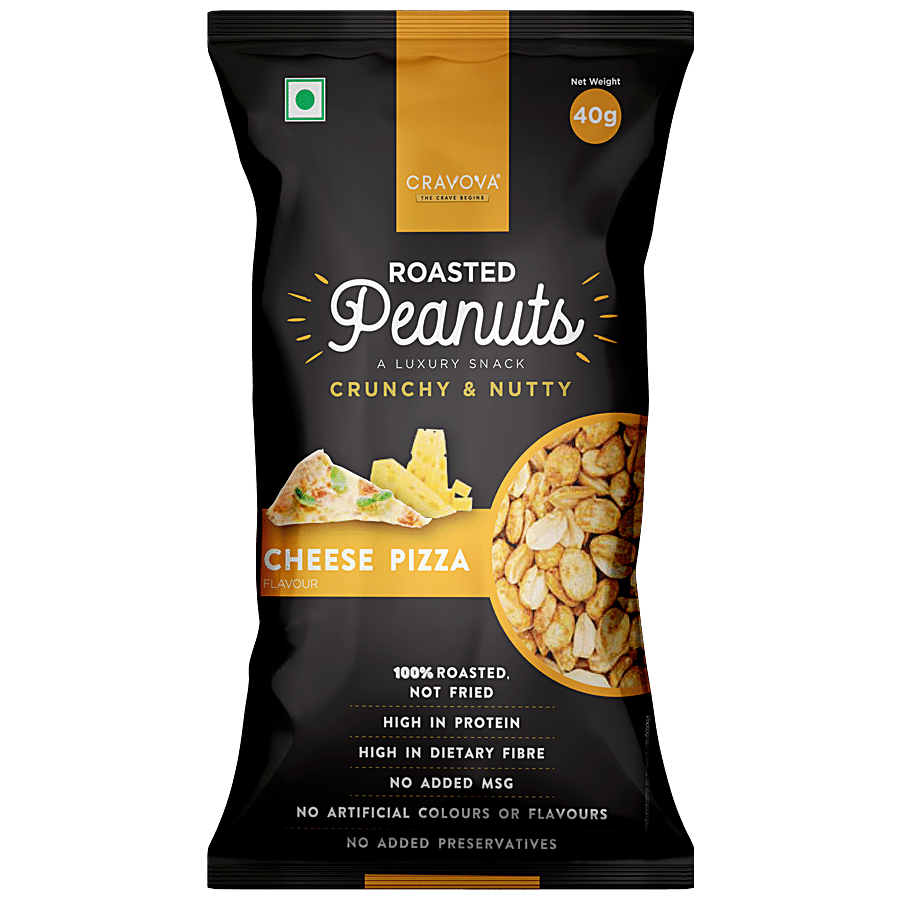 Cravova Roasted Peanuts - Cheese Pizza