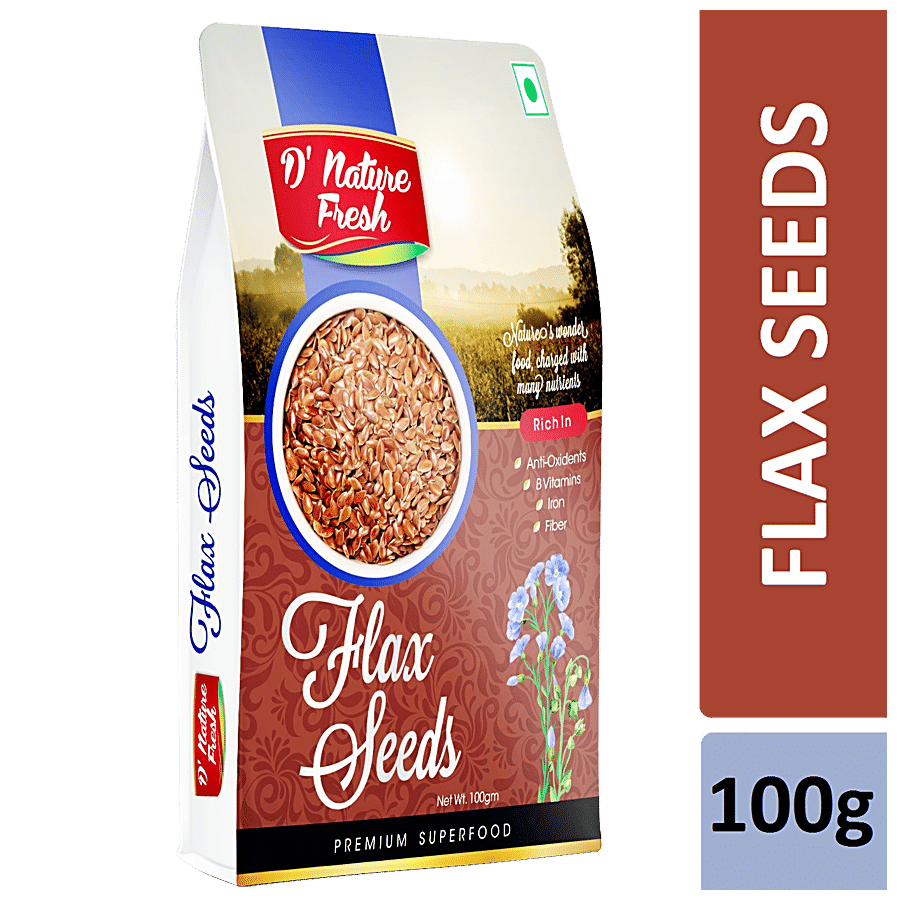 D NATURE FRESH Flaxseeds