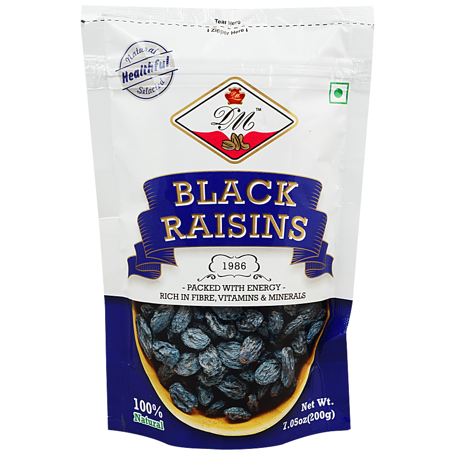 DON MONTE Black Raisins - 100% Natural