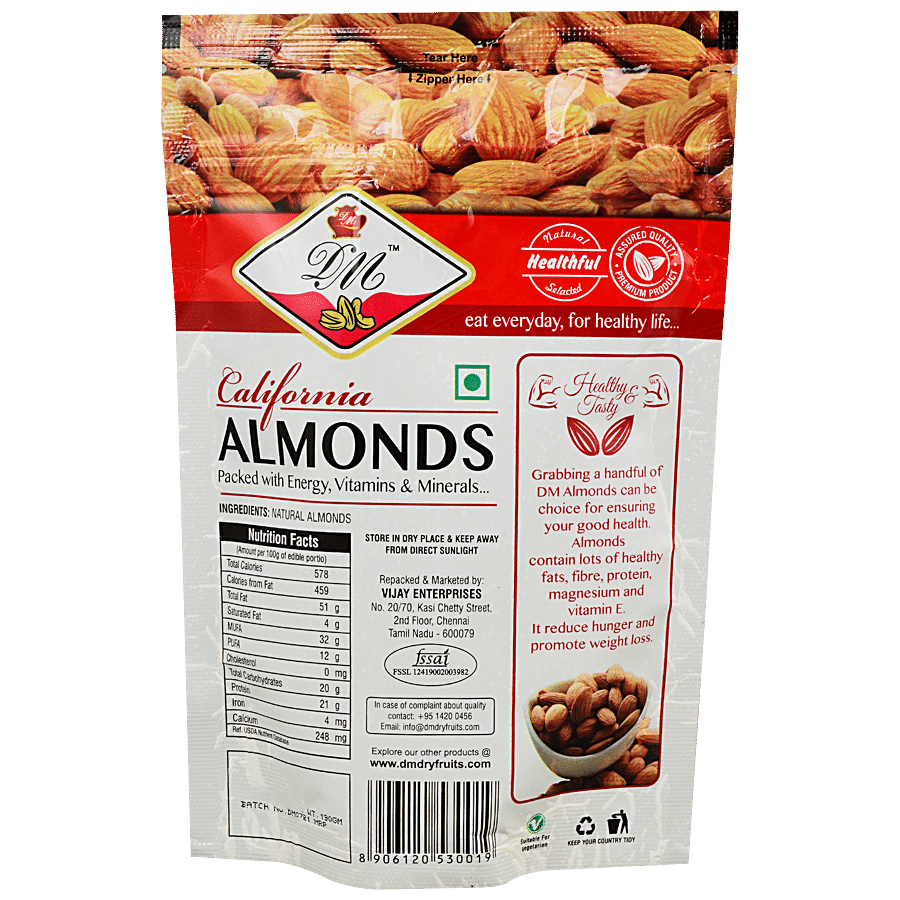 DON MONTE California Almonds - Protein Rich