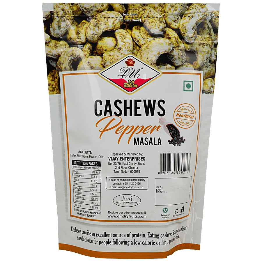 DON MONTE Cashews - Dry Roasted