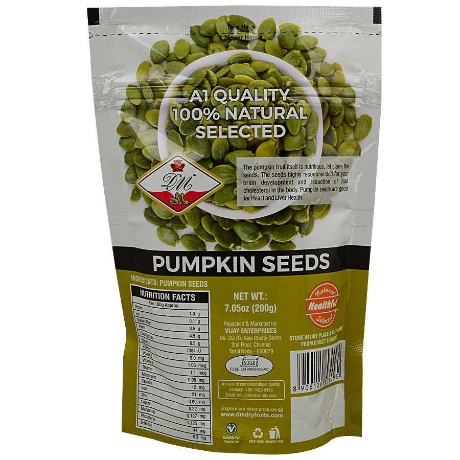 DON MONTE Pumpkin Seeds - Minerals & Vitamins Rich