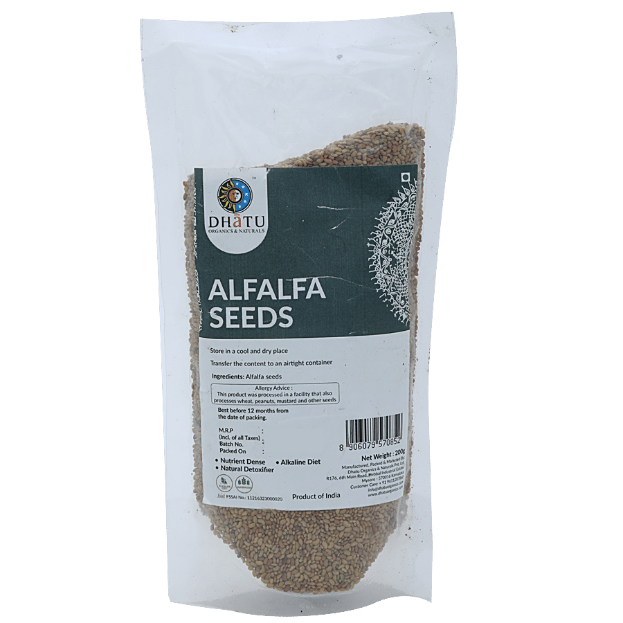 Dhatu Organics & Naturals Alfalfa Seeds