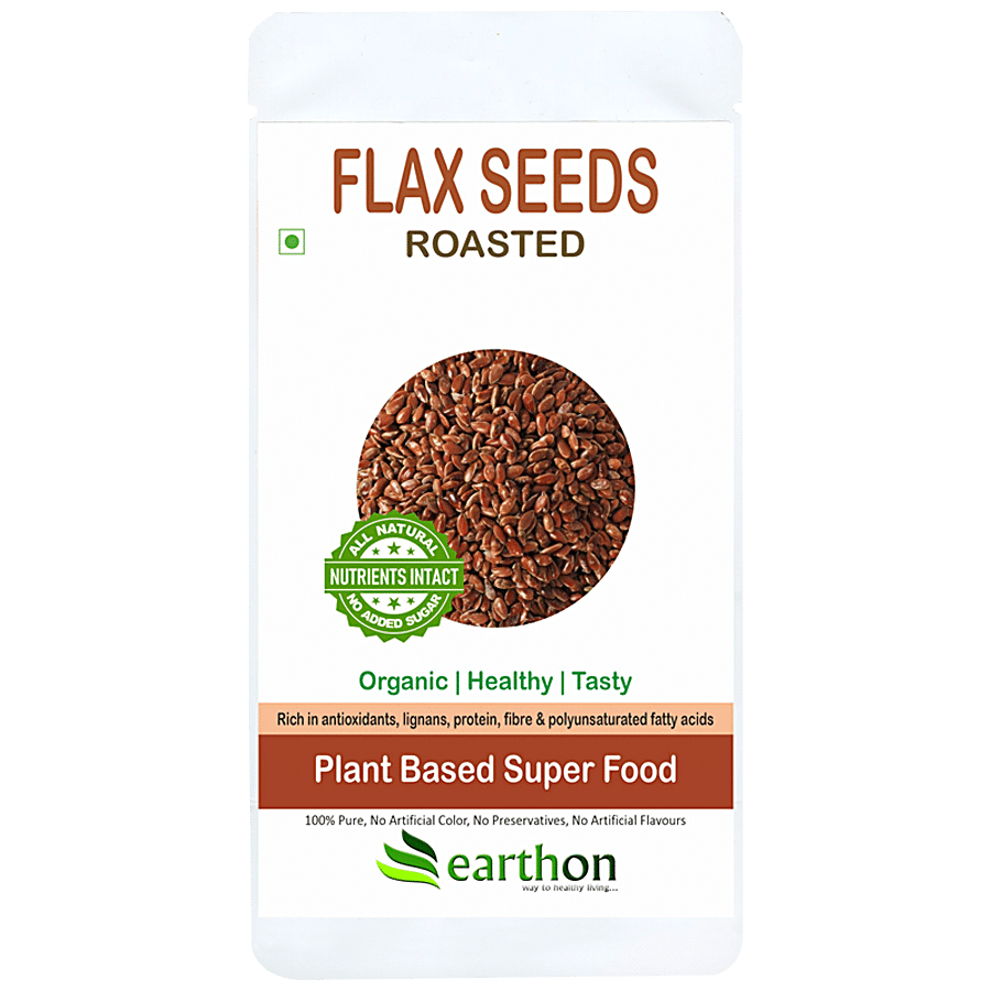 Earthon Organic Roasted Flax Seeds