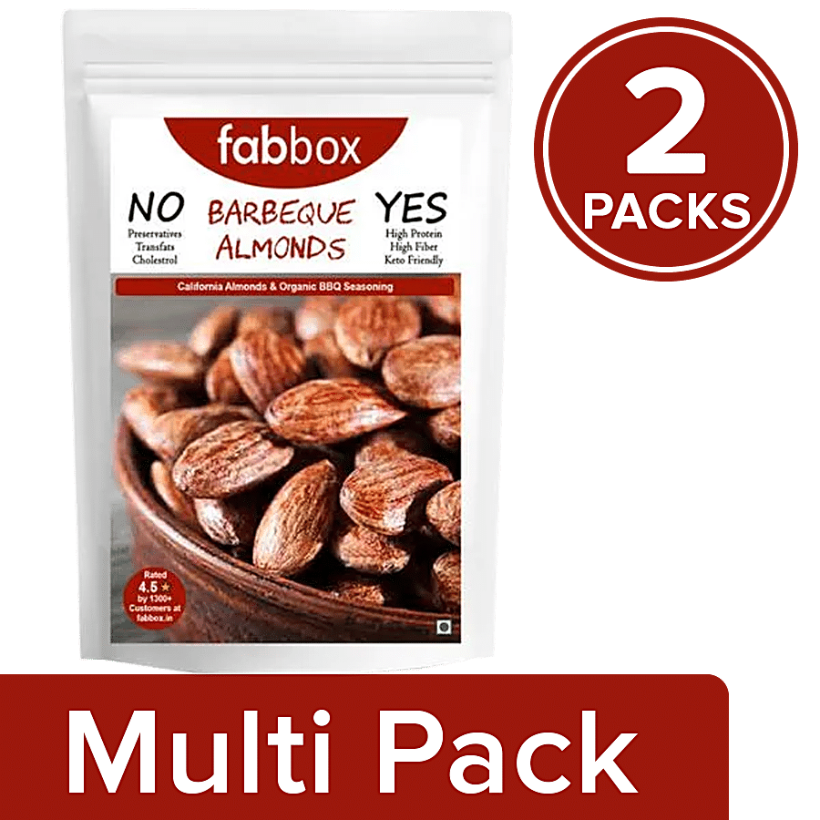 Fabbox California Almonds - Barbeque Flavour