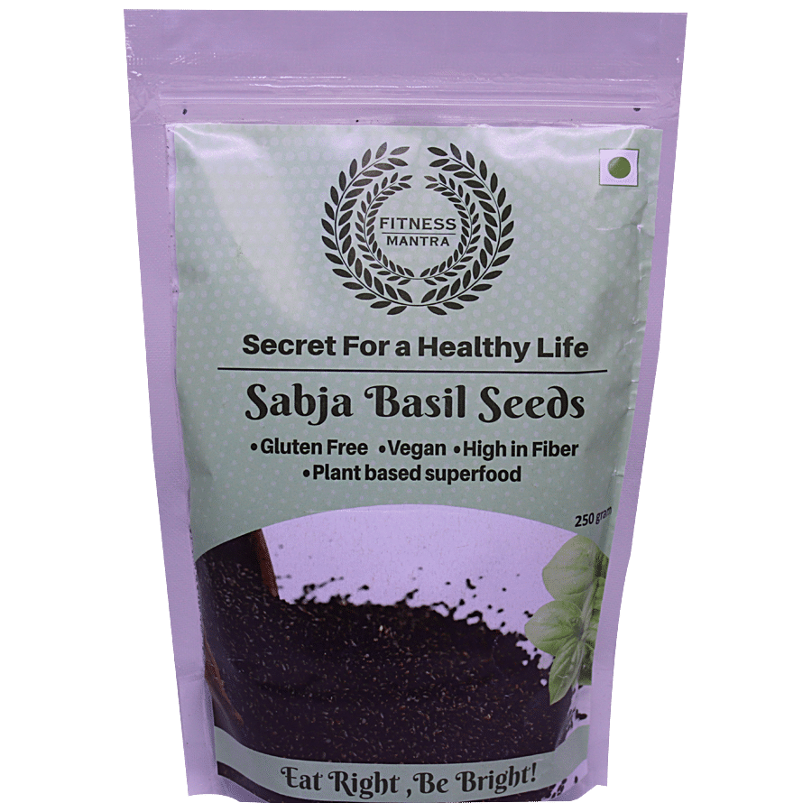 Fitness mantra Sabja/ Basil Seeds