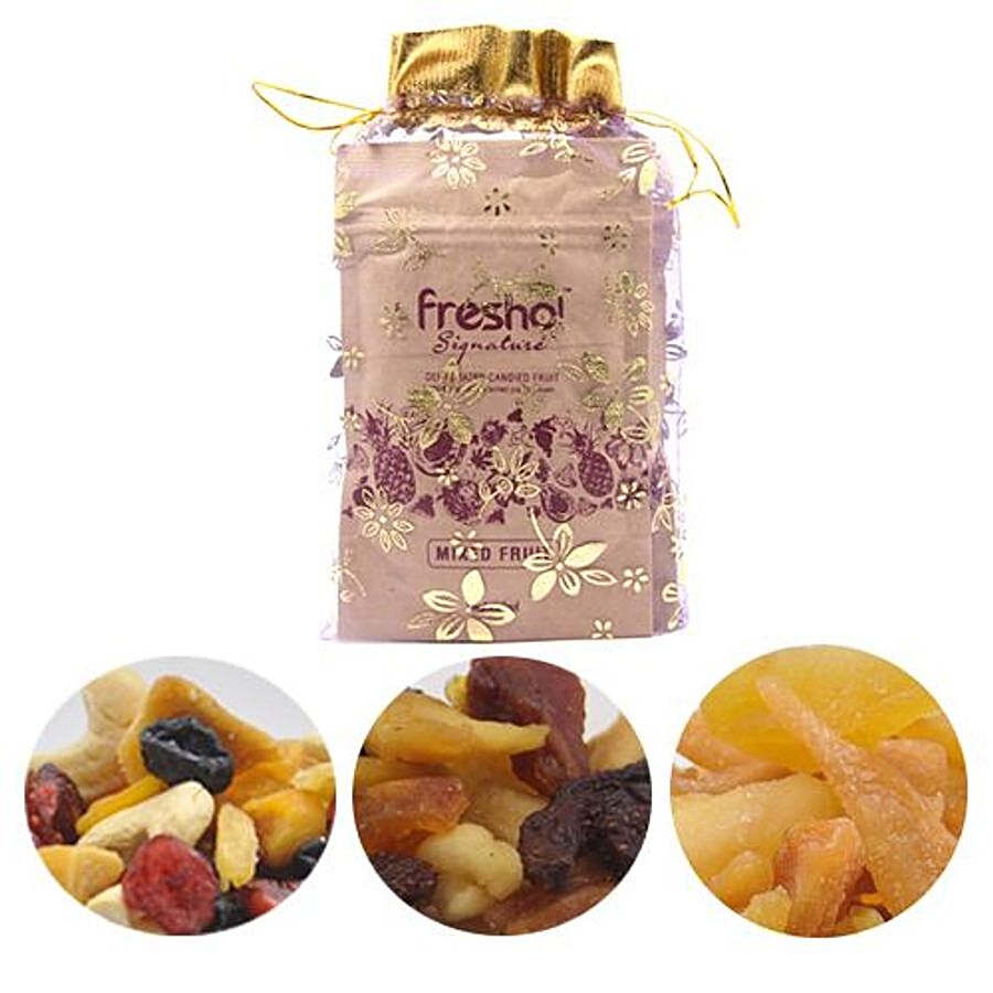 Fresho Signature Mixed Fruit & Nut Pack - Dehydrated