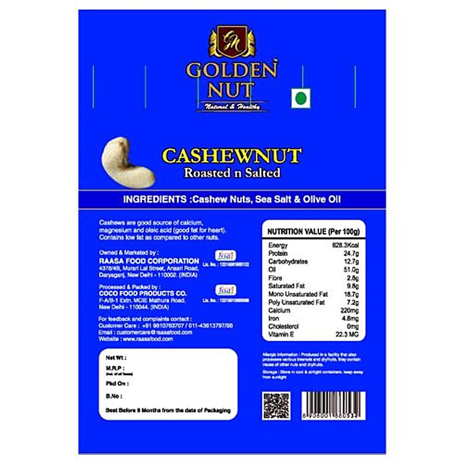 Golden Nut Cashewnut - Roasted & Salted