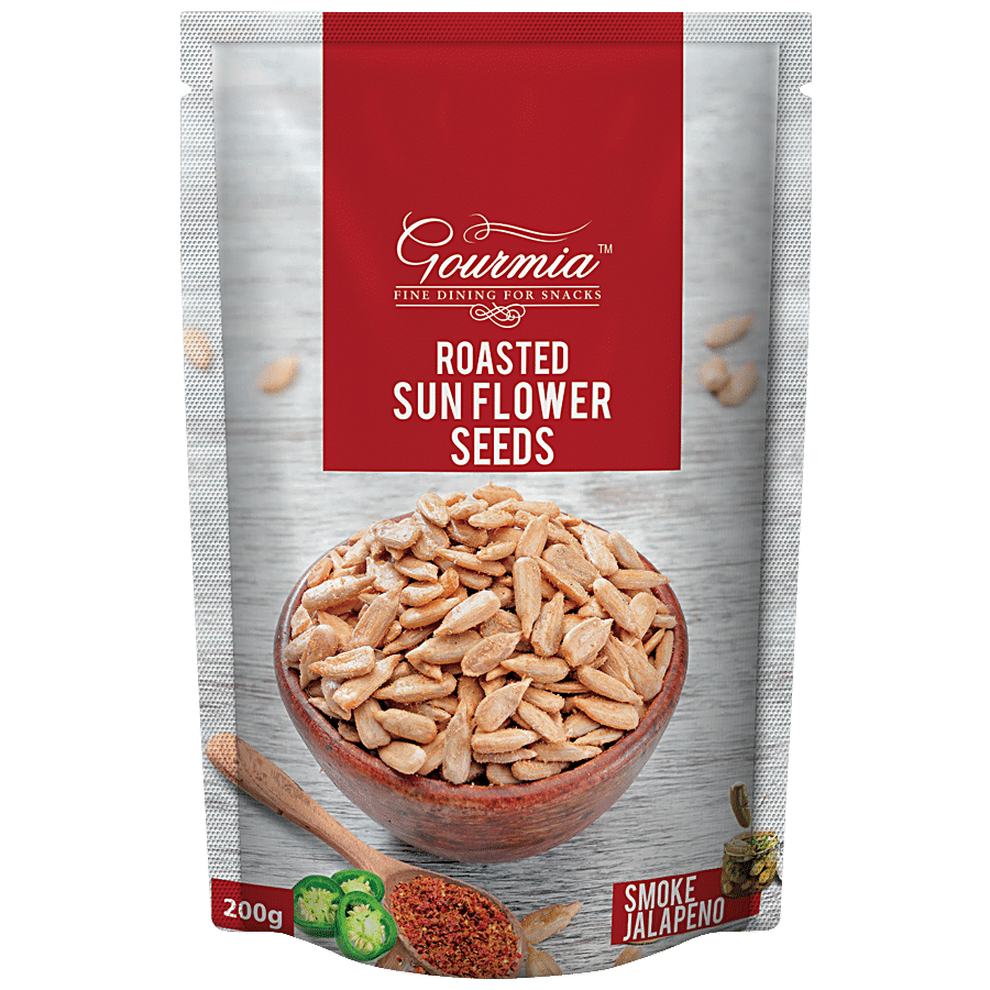 Gourmia Roasted Sunflower Seeds - Smoke Jalapeno