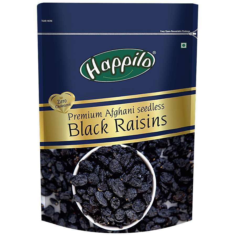 Happilo Black Raisins - Premium Afghani Seedless