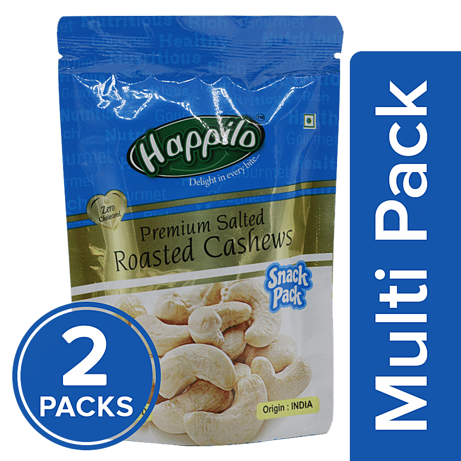 Happilo Premium Cashews - Roasted & Salted