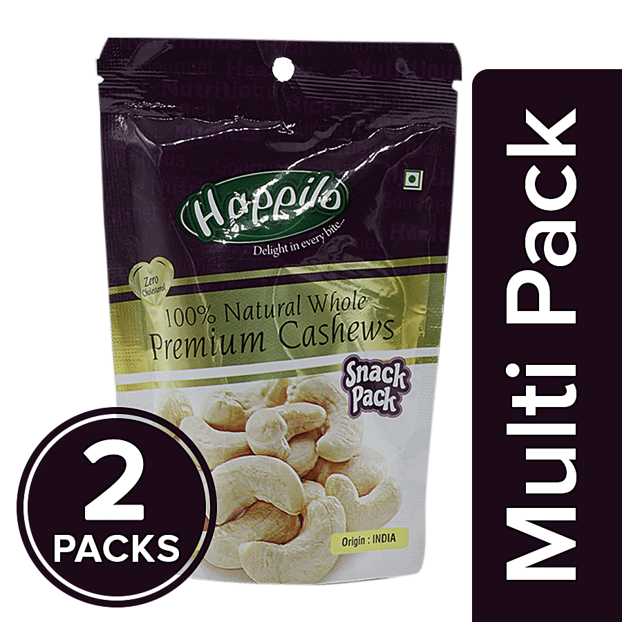 Happilo Premium Cashews - Whole