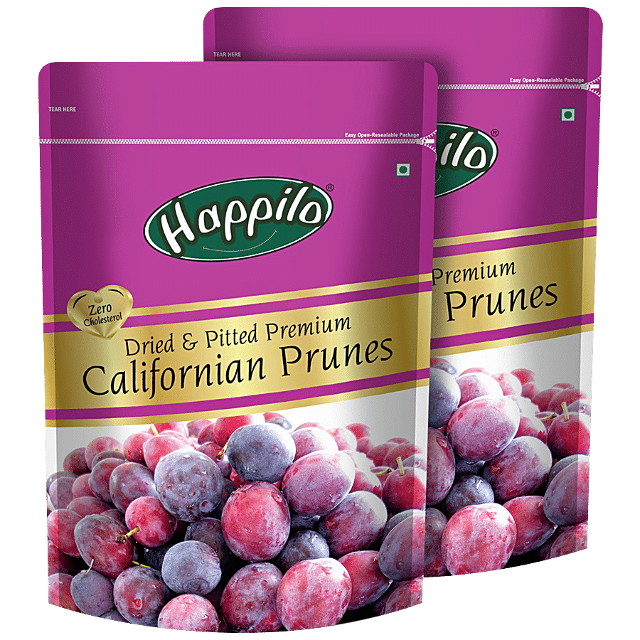 Happilo Prunes - Dried & Pitted