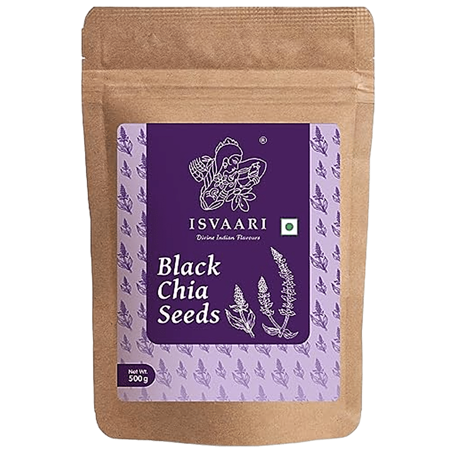 Isvaari Black Chia Seeds