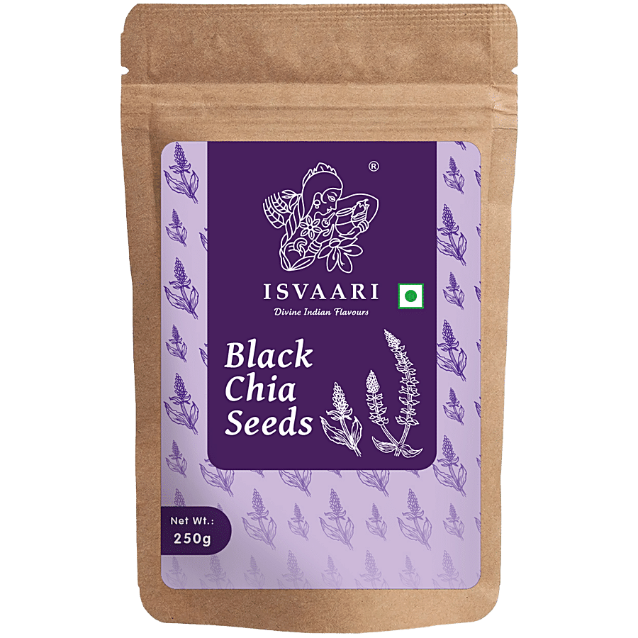 Isvaari Black Chia Seeds