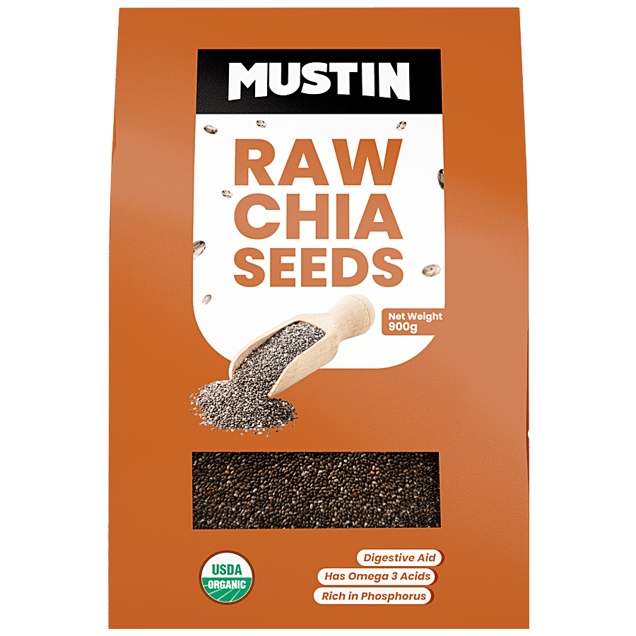 MUSTIN Raw Chia Seeds