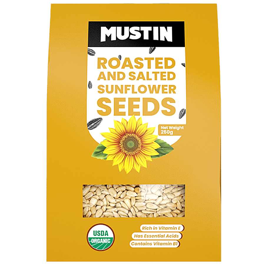 MUSTIN Roasted & Salted Sunflower Seeds