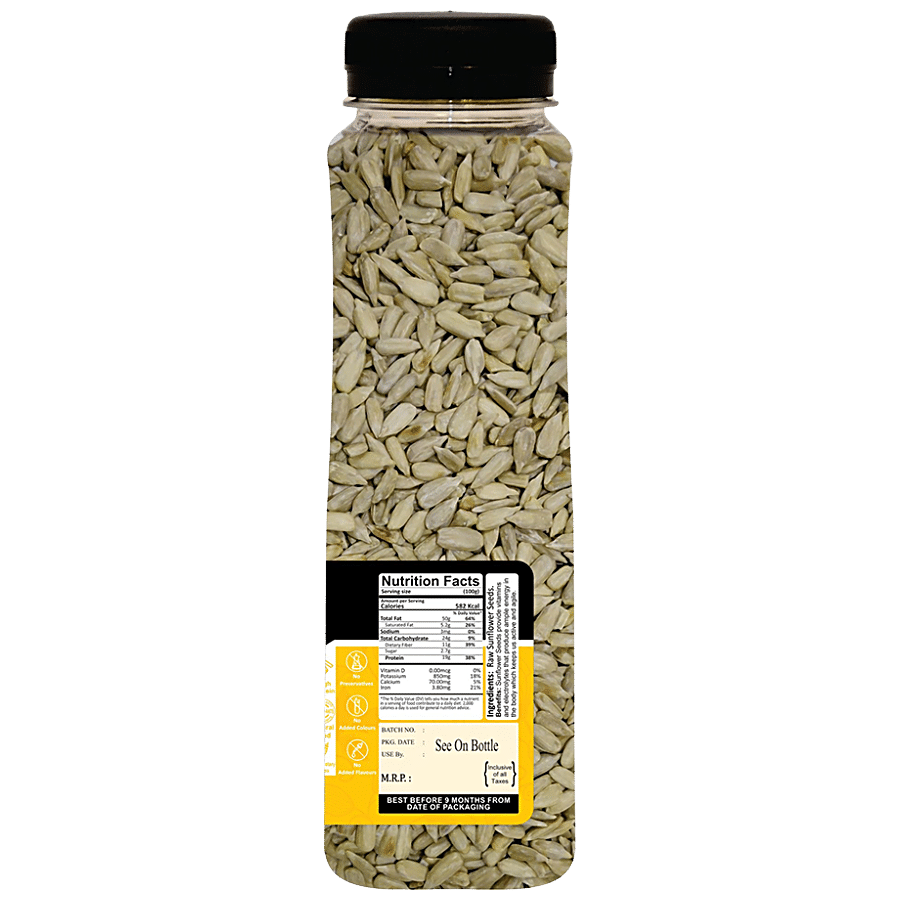 Mantra Raw Sunflower Seeds - High Dietary Fibre & Protein