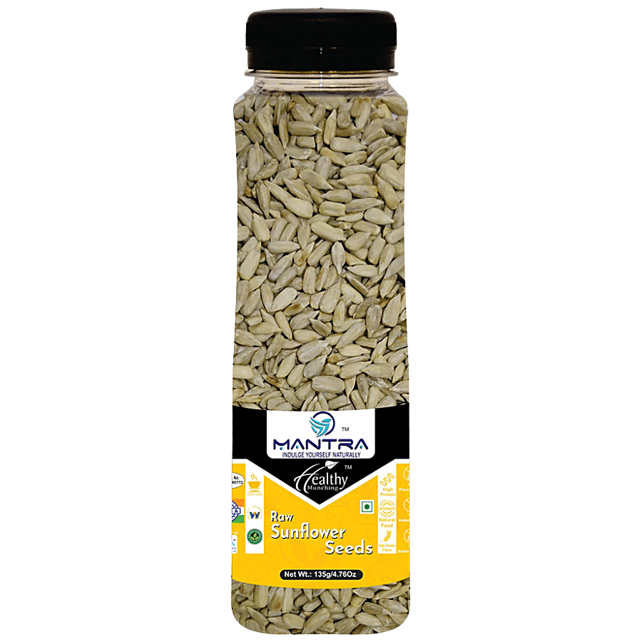 Mantra Raw Sunflower Seeds - High Dietary Fibre & Protein