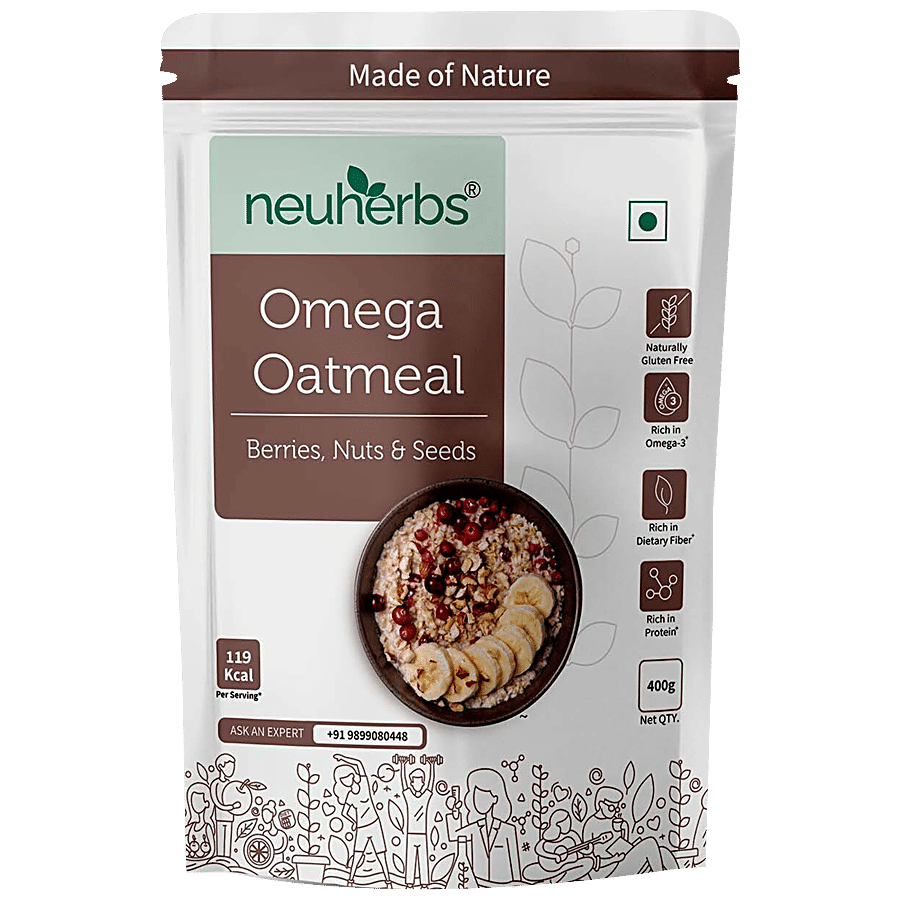 Neuherbs Omega Oatmeal With Berries