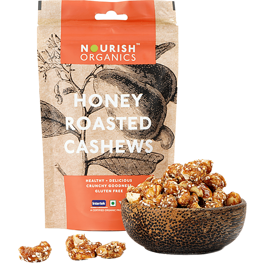 Nourish Organics Honey Roasted Cashews