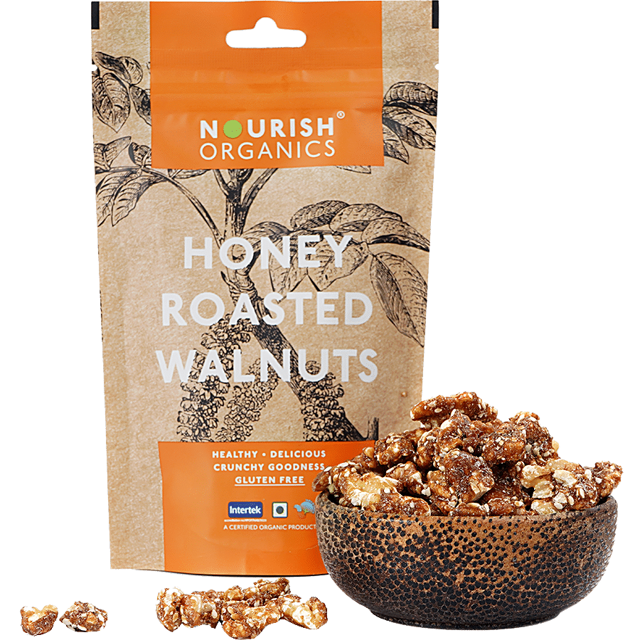 Nourish Organics Honey Roasted Walnuts