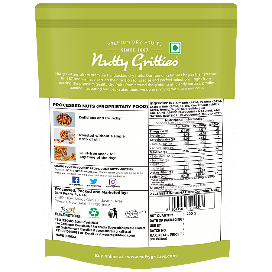 Nutty Gritties Nuts Blend - Thai