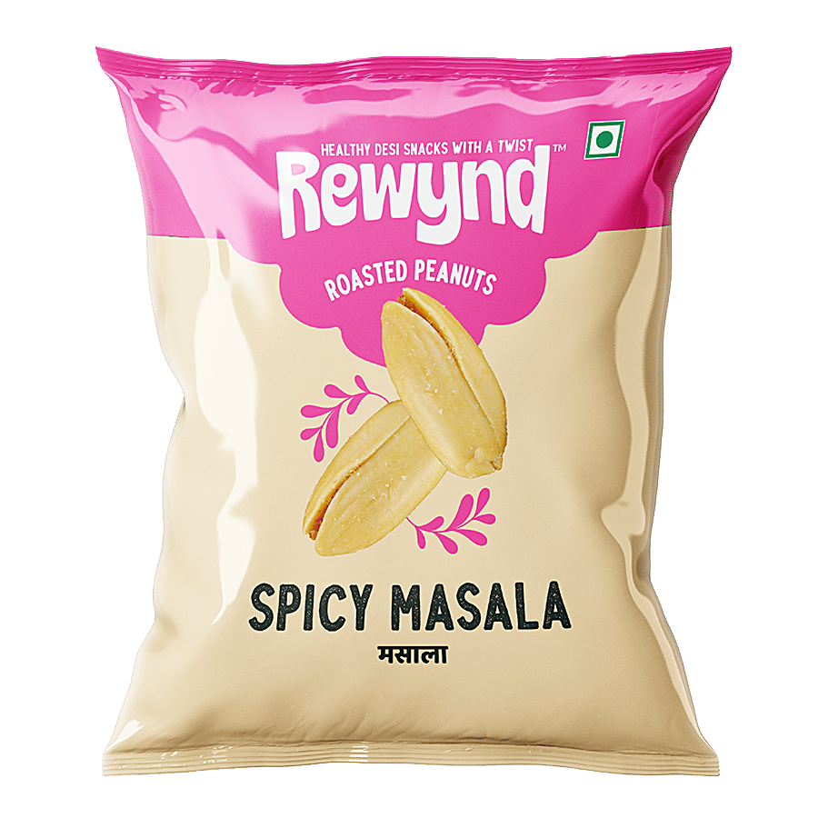 Rewynd Roased Peanuts - Spicy Masala