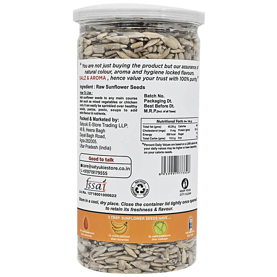 Salz & Aroma Sunflower Seeds