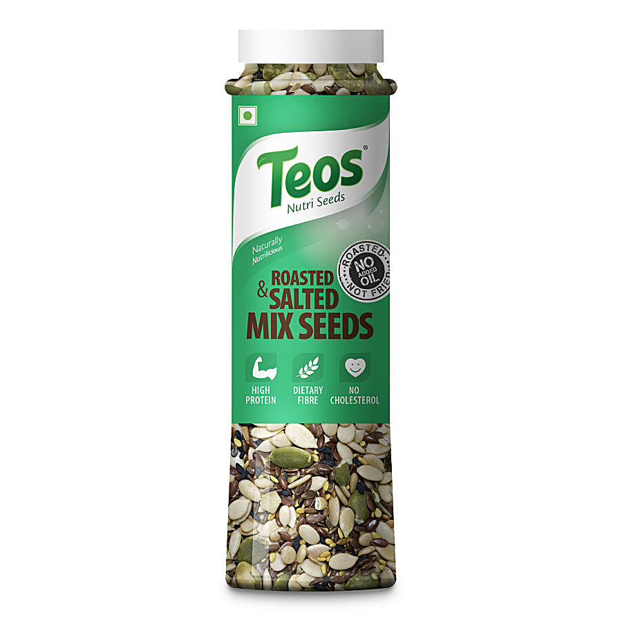 TEOS Roasted & Salted Mix  Seeds - High Protein & Dietary Fibre