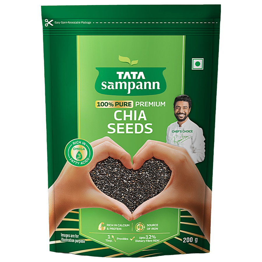 Tata Sampann 100% Pure Premium Chia Seeds