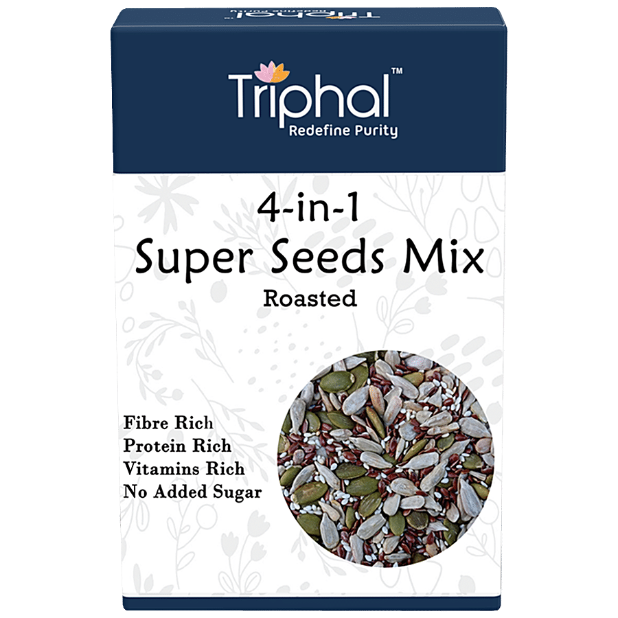 Triphal 4-In-1 Super Seeds Mix - Roasted