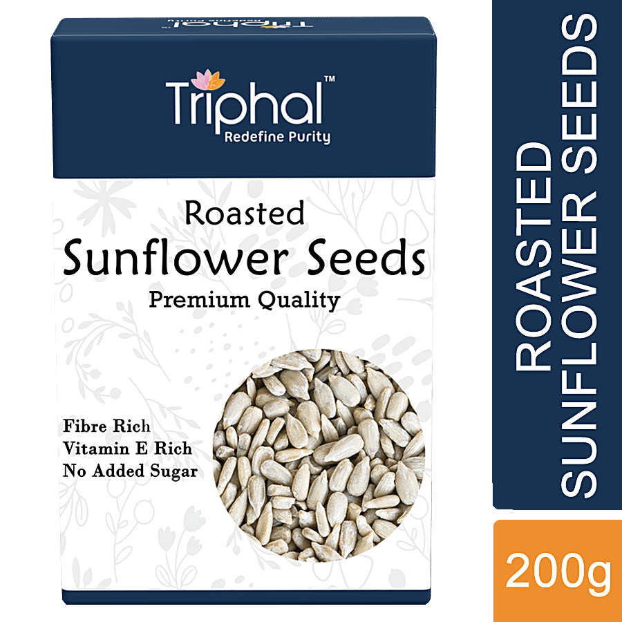 Triphal Roasted Sunflower Seeds - Premium Quality