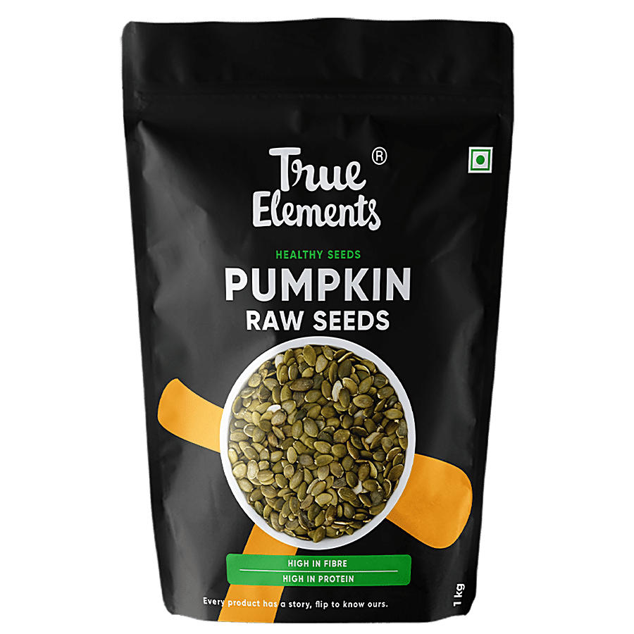 True Elements Raw Pumpkin Seeds - High Fibre & Protein