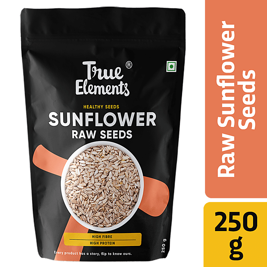 True Elements Raw Sunflower Seeds - Premium